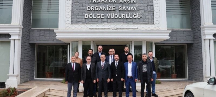 Trabzon Arsin OSB’ye İYİ Parti Trabzon Milletvekili Adayından Ziyaret